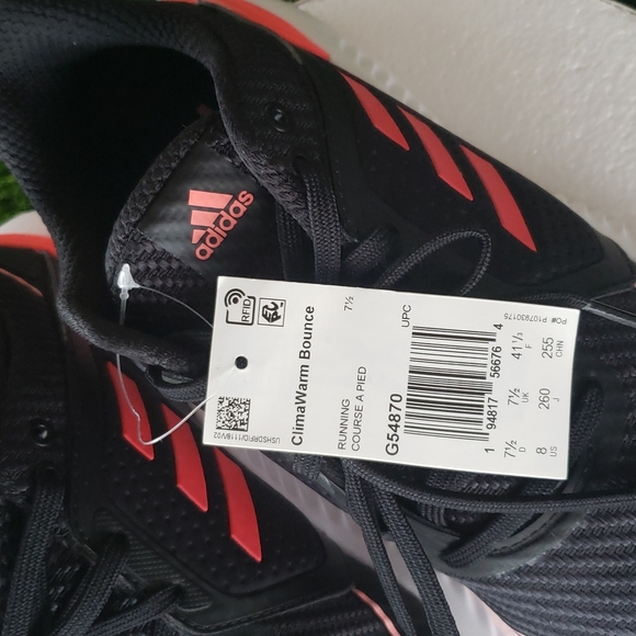 Adidas Climawarm Bounce Women's Running Shoes.Pink,black,white. Size 8 Brand NEW - Picture 14 of 16